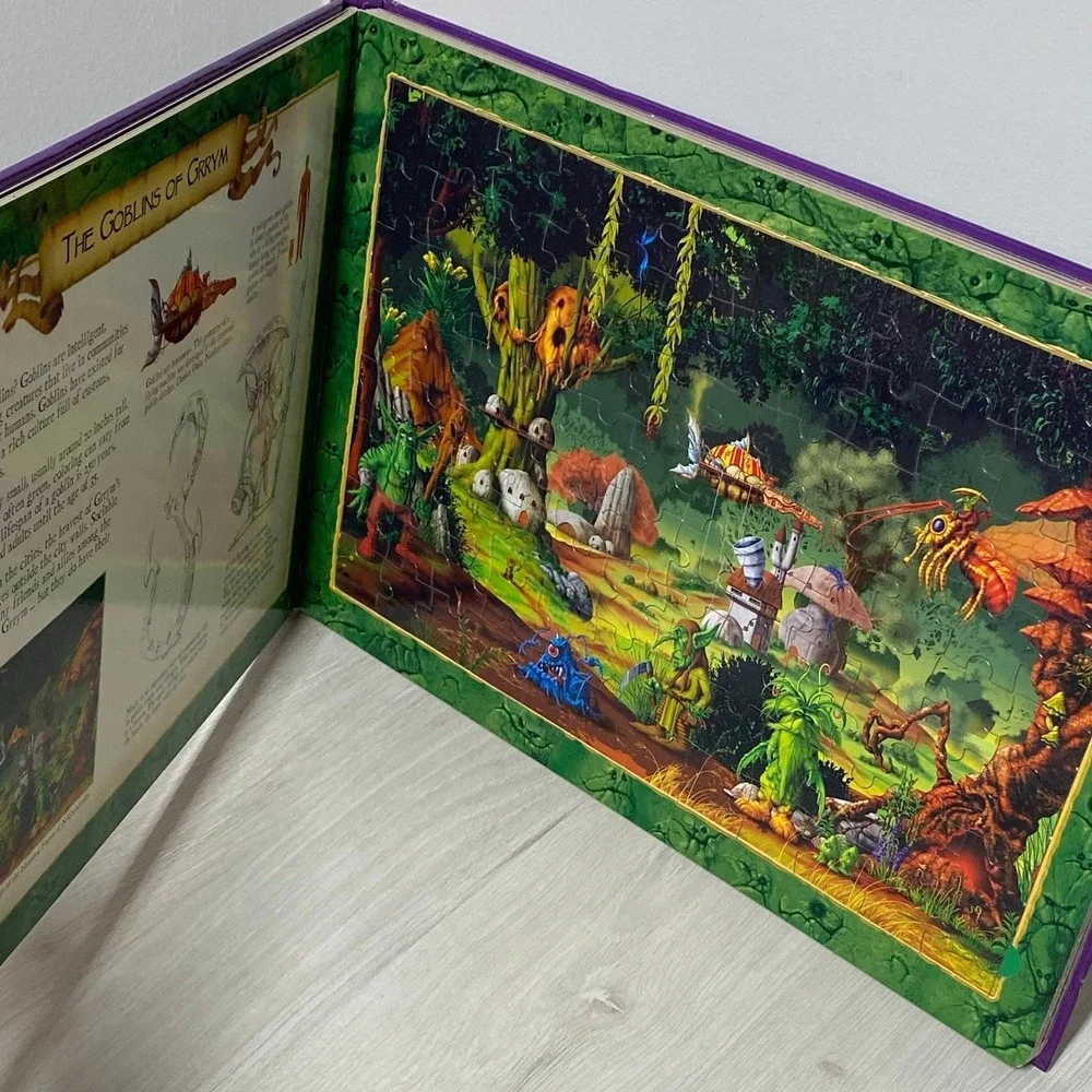 Goblins Jigsaw Book Danny Willis 2006 Five Mile Press Hardcover Puzzles Grrym